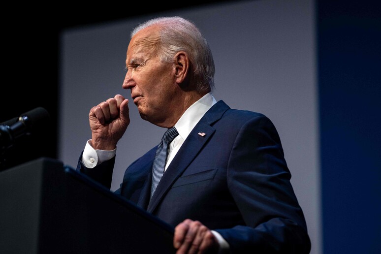 Joe Biden entrou em isolamento após diagnóstico de Covid-19 © ANSA/AFP