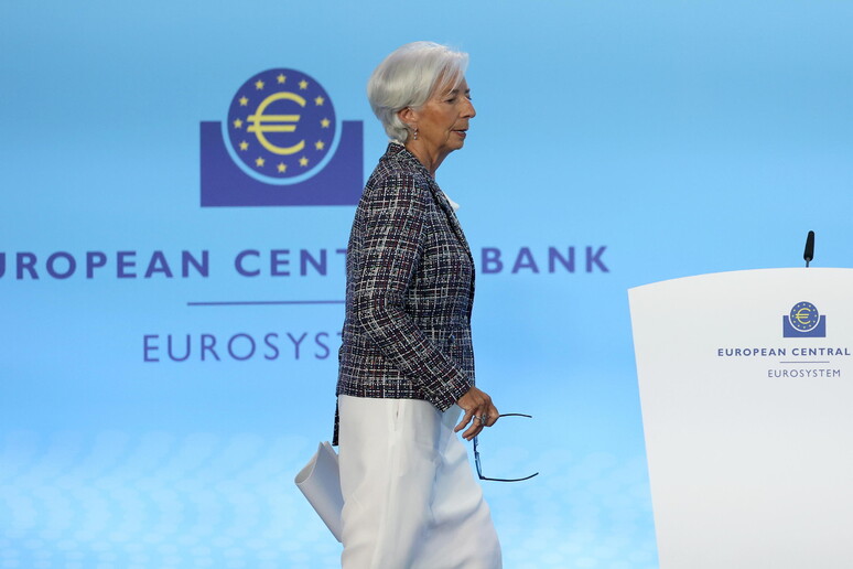 Christine Lagarde, la titular del BCE. © ANSA/EPA