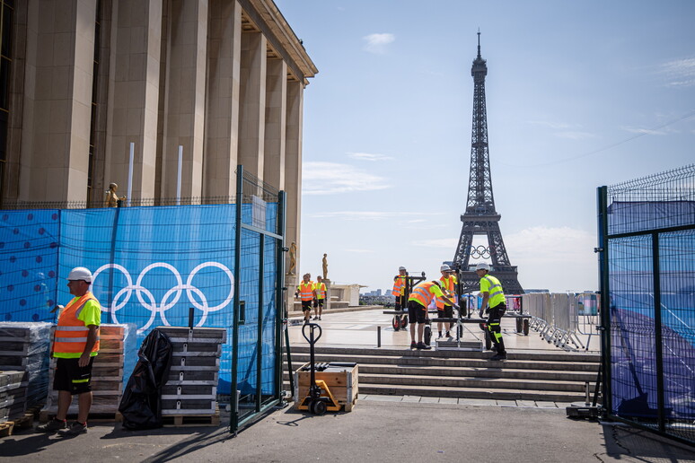 Paris se prepara para receber Jogos Olímpicos - TODOS OS DIREITOS RESERVADOS