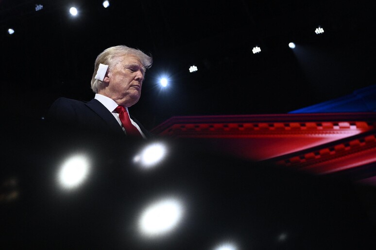El magnate estadounidense, Donald Trump. © ANSA/AFP