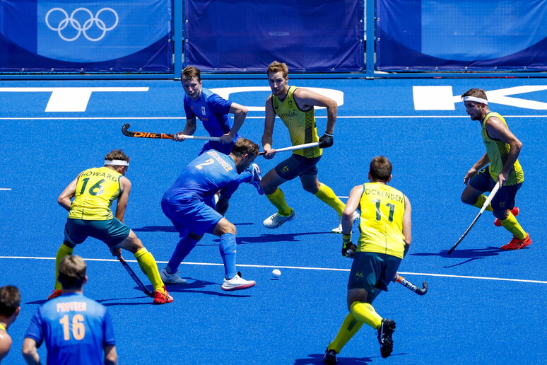 Hockey match between Australia and Netherlands of the Tokyo 2020 Olympic Games at the Oi Hockey Stad - RIPRODUZIONE RISERVATA