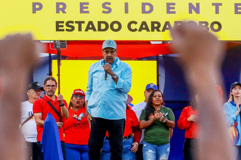 Maduro comentou crítica de Lula sobre  'banho de sangue ' © ANSA/AFP