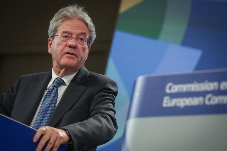 O comissário de Economia da UE, Paolo Gentiloni © ANSA/EPA