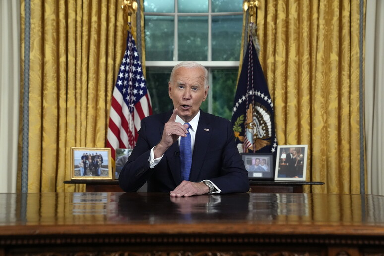 Joe Biden discursa no Salão Oval da Casa Branca - TODOS OS DIREITOS RESERVADOS