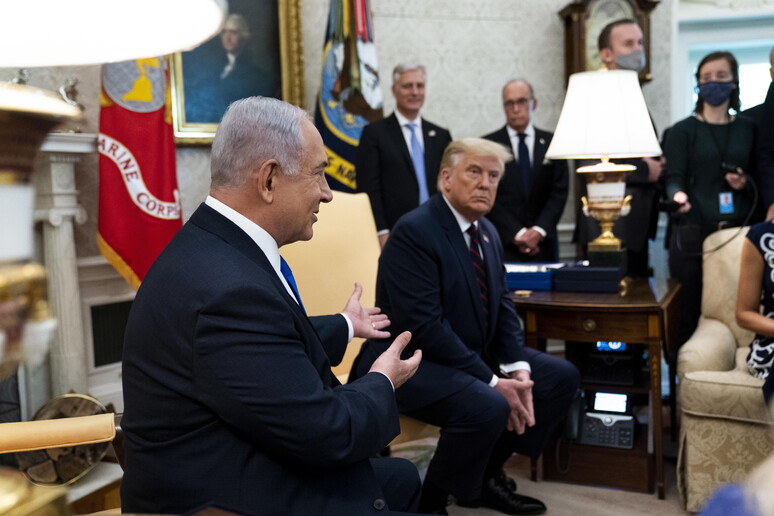 Netanyahu e Trump se reuniram nos EUA - TODOS OS DIREITOS RESERVADOS