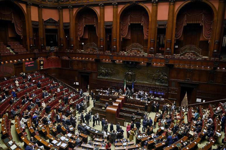 Plenário da Câmara dos Deputados da Itália, em Roma - TODOS OS DIREITOS RESERVADOS