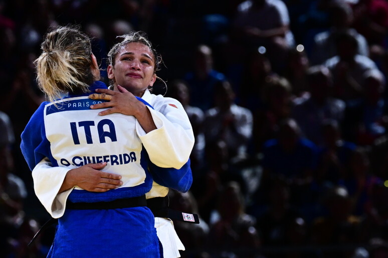 Larissa Pimenta tirou bronze da italiana Odette Giuffrida - TODOS OS DIREITOS RESERVADOS