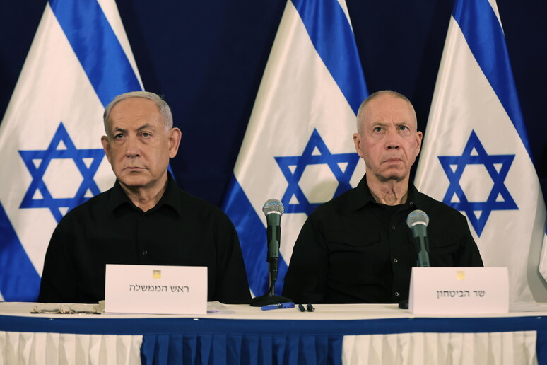 Netanyahu afirmou que país está em três frentes de batalha © ANSA/EPA