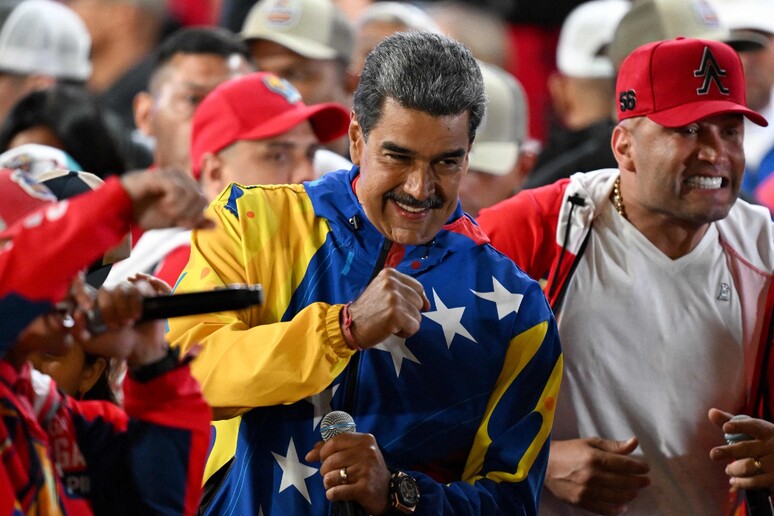 O presidente Nicolás Maduro é acusado de falta de transparência em eleições © ANSA/AFP