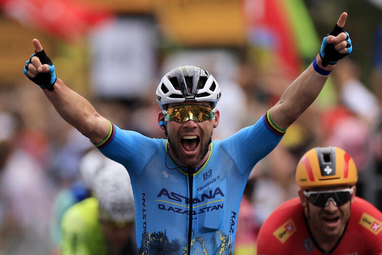 Cavendish hace historia en el Tour © ANSA/EPA