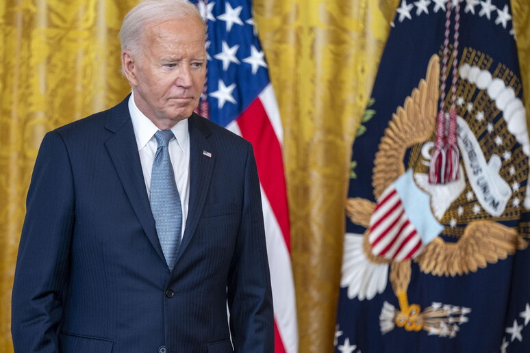 Questionamentos sobre candidatura de Biden aumentaram após debate © ANSA/EPA
