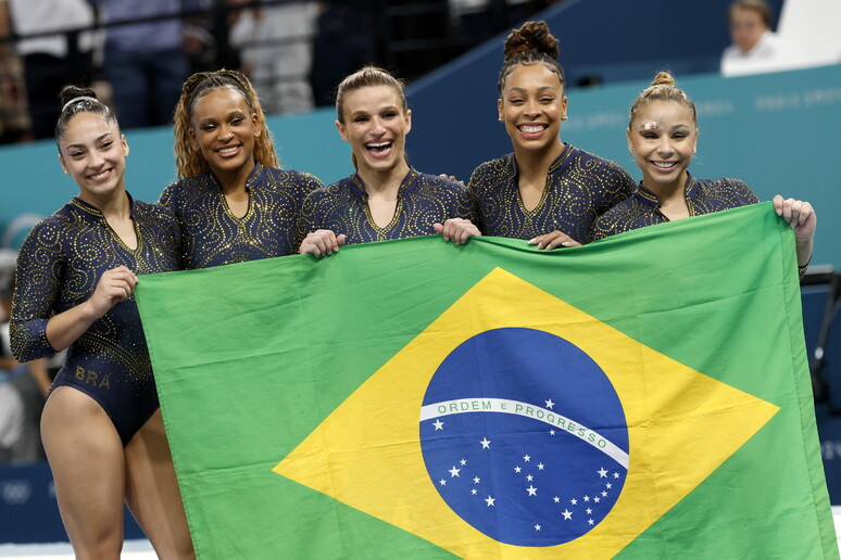 Brasil faturou um bronze inédito nas Olimpíadas de Paris © ANSA/EPA