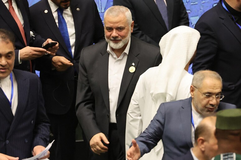 Ismail Haniyeh chefiava braço político do Hamas © ANSA/AFP