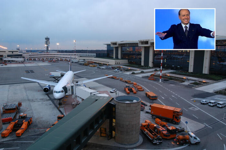 Silvio Berlusconi, nuevo nombre para el aeropuerto de Milán - TODOS OS DIREITOS RESERVADOS