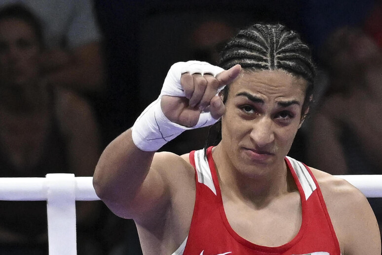 Imane Khelif está nas quartas de final das Olimpíadas de Paris - TODOS OS DIREITOS RESERVADOS