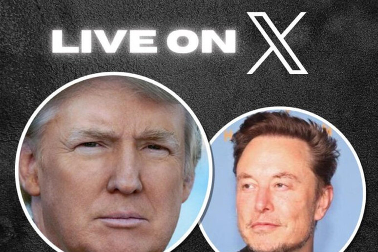 Oggi l 'intervista di Elon Musk a Donald Trump - RIPRODUZIONE RISERVATA