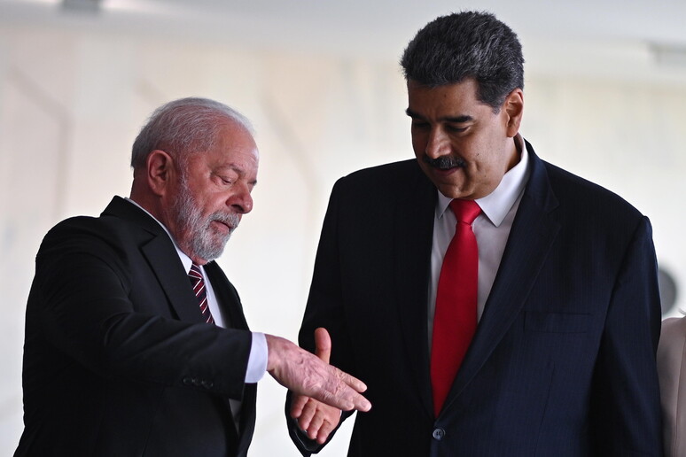 Lula recebeu Maduro no Brasil em 2023 - TODOS OS DIREITOS RESERVADOS