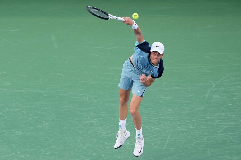 Jannik Sinner fará a final do Masters 1000 de Cincinnati, nos EUA © ANSA/Getty Images via AFP