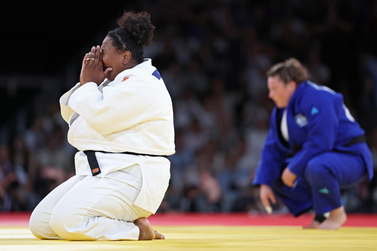 Judoca venceu a decisão da categoria peso pesado em Paris © ANSA/EPA
