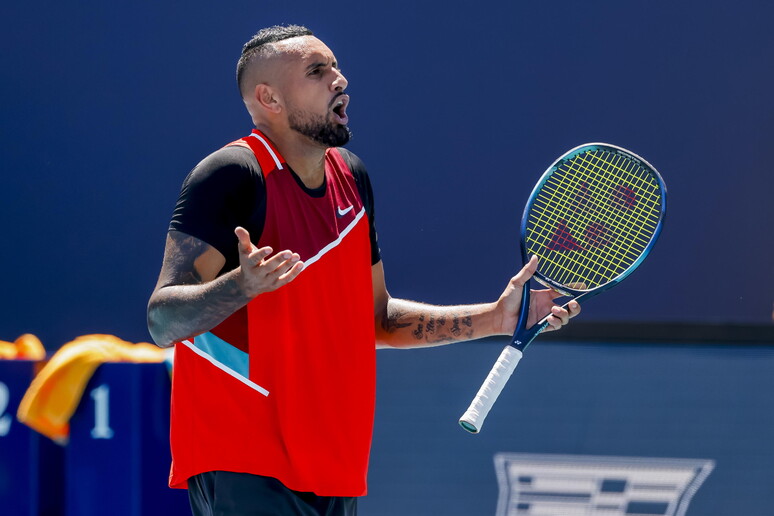 Kyrgios liderou as críticas de tenistas em relação ao doping do jovem tirolês - TODOS OS DIREITOS RESERVADOS