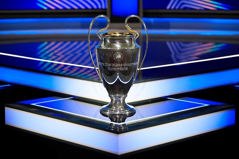 El trofeo de la Champions League © ANSA/AFP