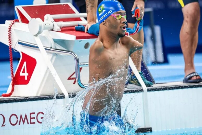 Gabrielzinho conquista ouro nas Paralimpíadas © ANSA/Foto Divulgação