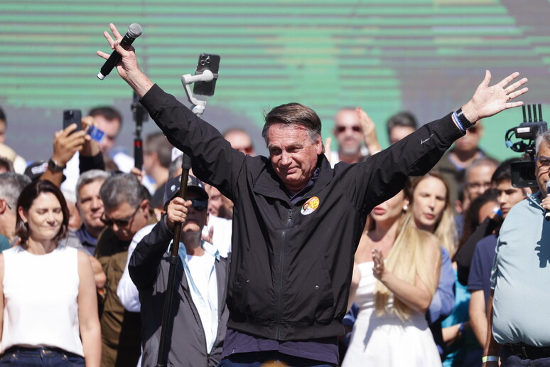 Bolsonaro participará de manifestação em São Paulo © ANSA/EPA