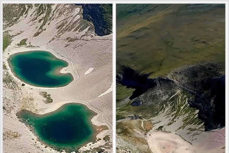 Lago di Pilato está seco por causa do calor - TODOS OS DIREITOS RESERVADOS