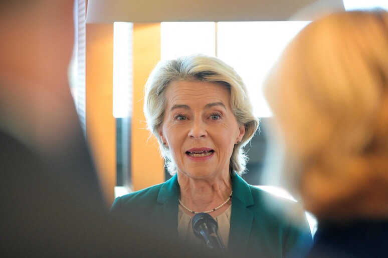 Ursula von der Leyen © ANSA/AFP