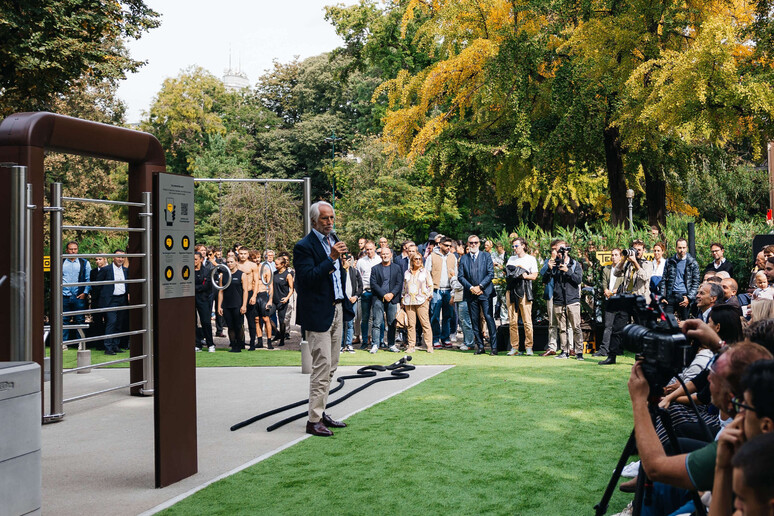 Malagò, nuova isola Technogym Outdoor progetto innovativo - RIPRODUZIONE RISERVATA