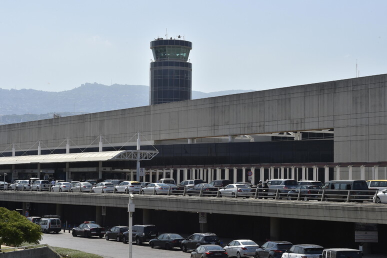 Vista externa do Aeroporto Internacional de Beirute, no Líbano © ANSA/EPA