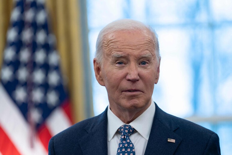 Il presidente americano Joe Biden © ANSA/AFP