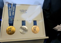 Presentate medaglie Olimpiadi Sochi