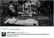 Tweet di Hillary Clinton