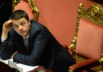 Matteo Renzi al Senato