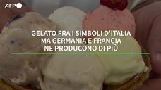 Gelato fra i simboli d'Italia, ma Germania e Francia ne fanno di piu'